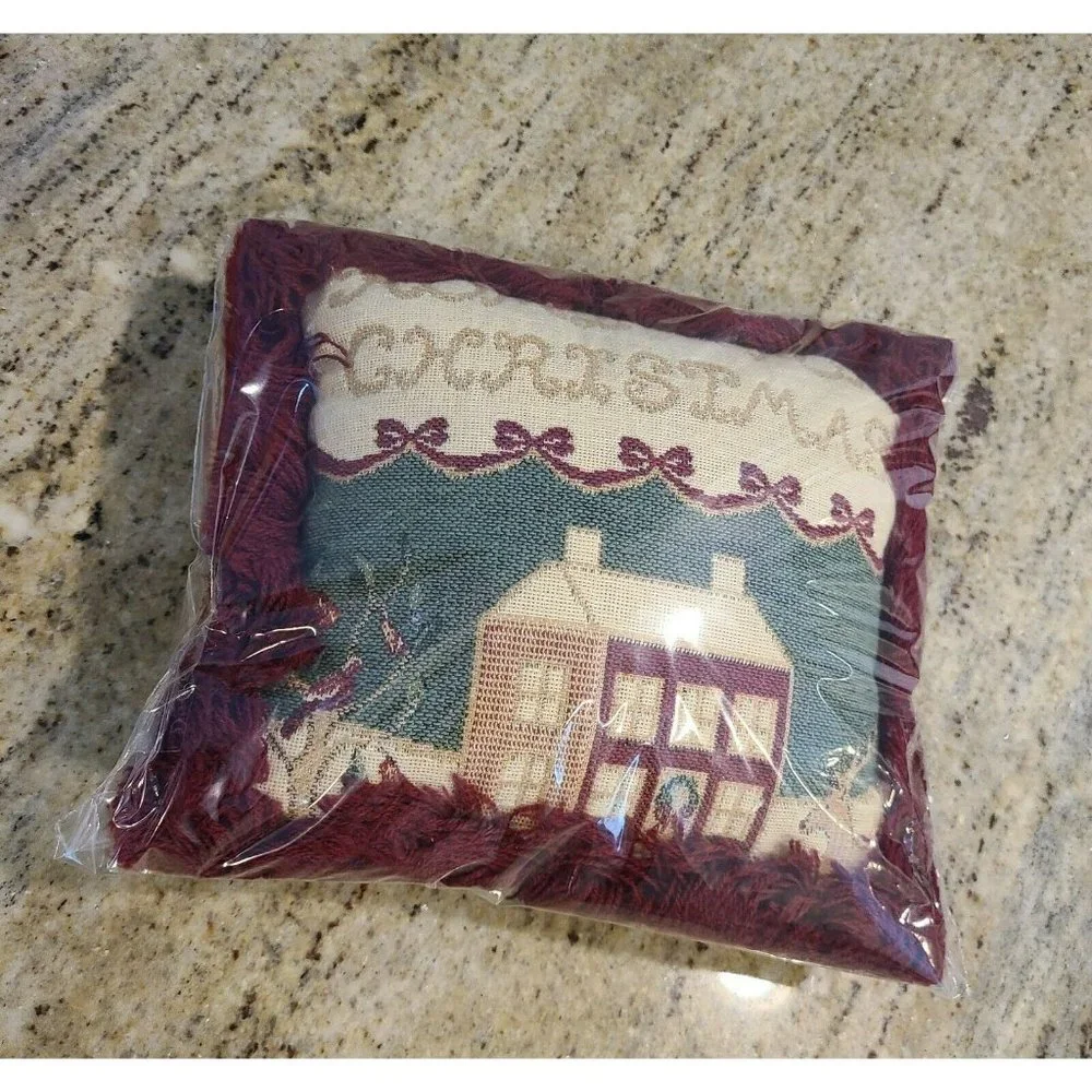 Vintage RIVERDALE Home For Christmas Tapestry 9